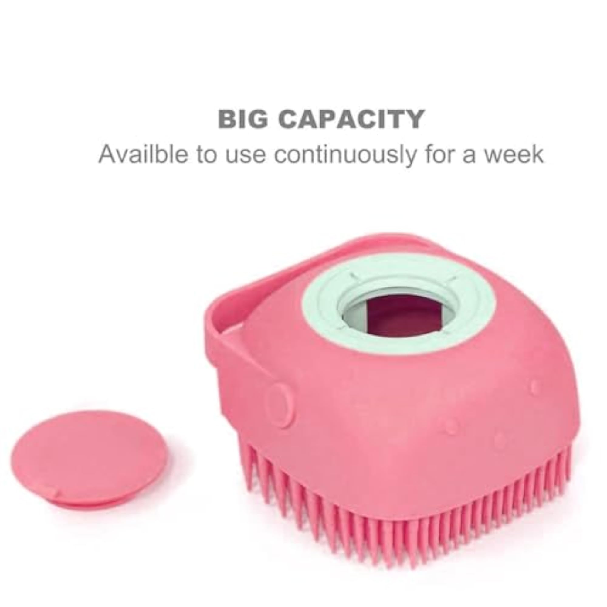 BGV Silicone Body Scrubber with Soap Dispenser